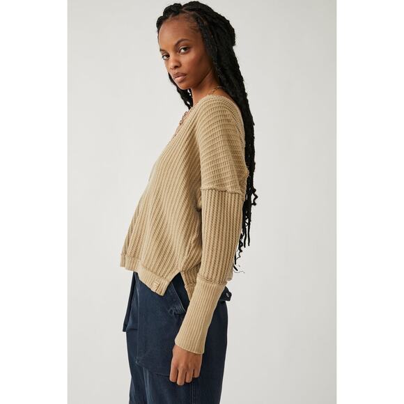 Free People New Magic Thermal Top - Picture 4 of 9